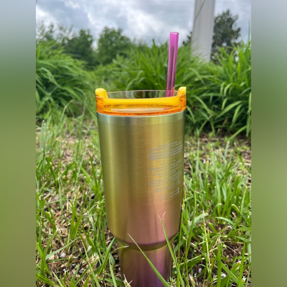 Summer Starbucks Stanley Tumbler 40 oz.🌸 NEW - Picture 3 of 10